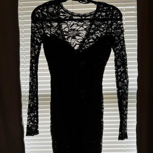 Black formal dress